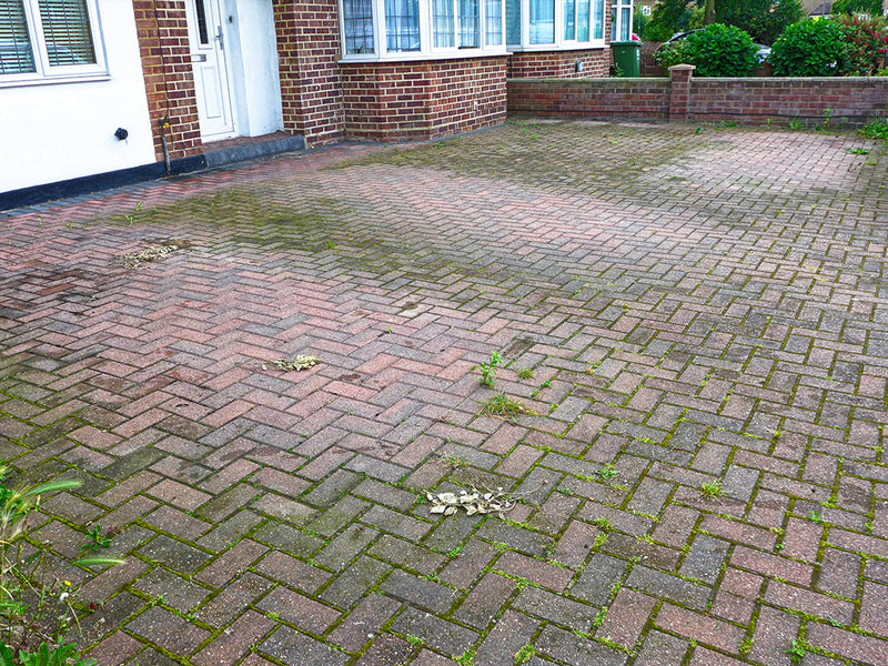 Driveway Cleaning & Re-Sanding