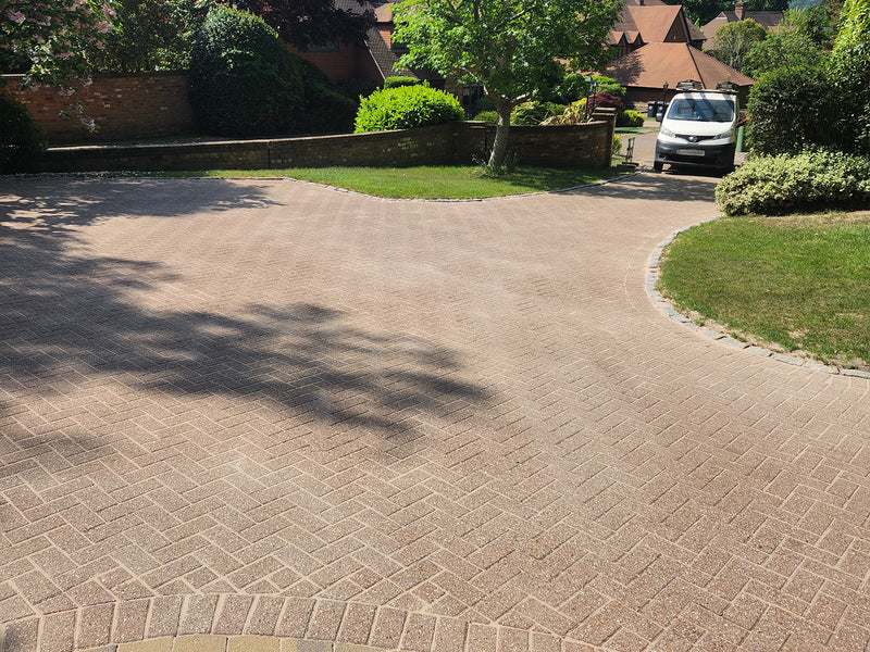 Driveway Cleaning & Re-Sanding
